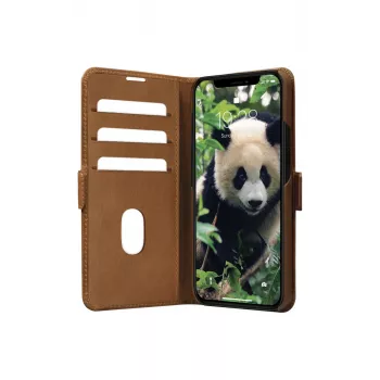 Wallet Case dbramante1928 iPhone 14 Plus Tan 3 Kartenfächer