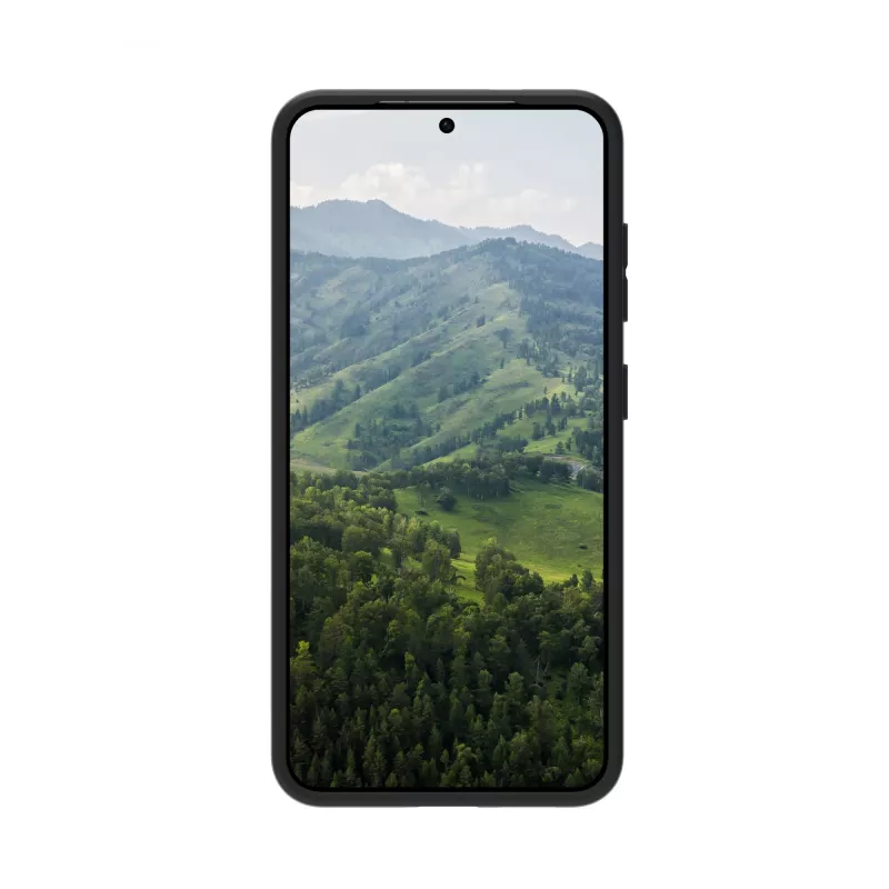 Rückabdeckung dbramante1928 Nuuk für Samsung Galaxy S25+ — Kunststoff, schwarz