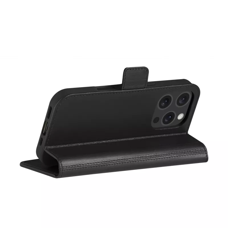 Folio Case dbramante1928 iPhone 16 Pro Schwarz 3 Kartenfächer