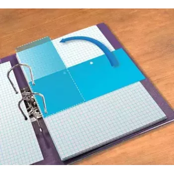 Elba Duo Trennstreifen, 240 x 105 mm, 160 g/m², Blau, 60 Stück