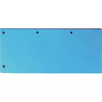 Elba Duo Trennstreifen, 240 x 105 mm, 160 g/m², Blau, 60 Stück