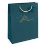 Geschenkverpackungsbeutel Sigel GT034 Blau 260x120x330 mm