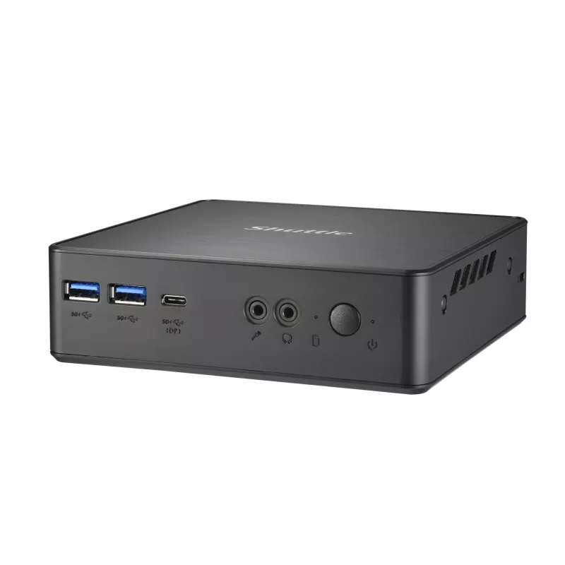 Shuttle Nano PC NC4010BAV2, Intel Celeron 7305, 8GB DDR4, 128GB M.2, 1x HDMI, 1x DP, 7x USB, 1x LAN, inkl. VESA und Standfuß