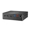 Shuttle Nano PC NC4010BAV2, Intel Celeron 7305, 8GB DDR4, 128GB M.2, 1x HDMI, 1x DP, 7x USB, 1x LAN, inkl. VESA und Standfuß