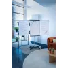 Legamaster SKETCH PRO mobiles Flipchart mit Sternfuß Stahl 5 Rollen