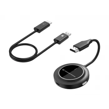Kabelloses HDMI-Extender-Kit CONCEPTRONIC ATHERIC02B – Dongle, HDMI/USB, 1080p (1920x1080), USB-betrieben
