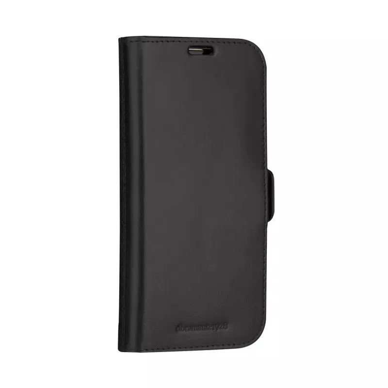 dbramante1928 Lynge - iPhone 17e/16e/15/14/13 - Schwarze Wallet-Hülle