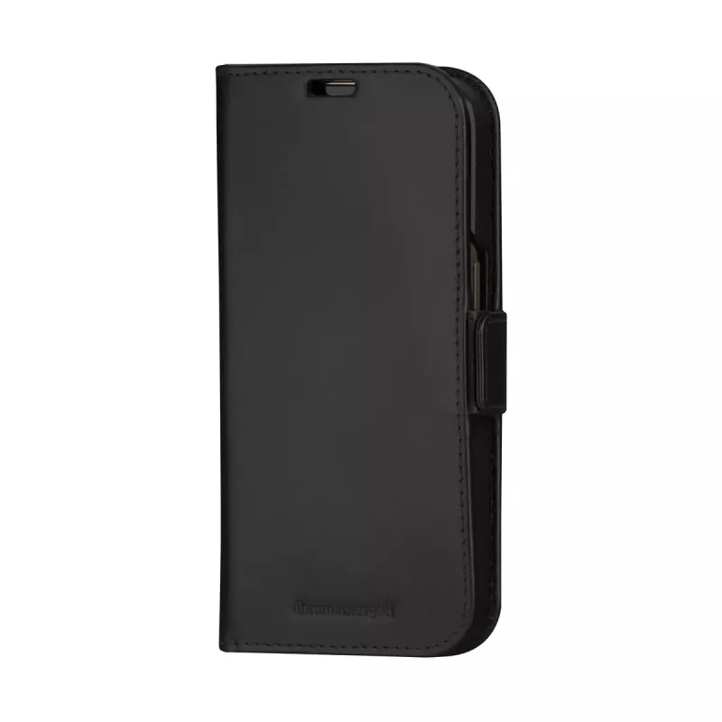 dbramante1928 Lynge - iPhone 17e/16e/15/14/13 - Schwarze Wallet-Hülle