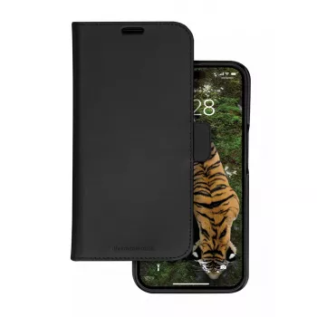 dbramante1928 Lynge - iPhone 17e/16e/15/14/13 - Schwarze Wallet-Hülle