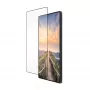 Klare Displayschutzfolie d bramante eco-shield für Samsung Galaxy S25+ – rPET, 6,7 Zoll, Schwarz/Transparent, 1 Stück