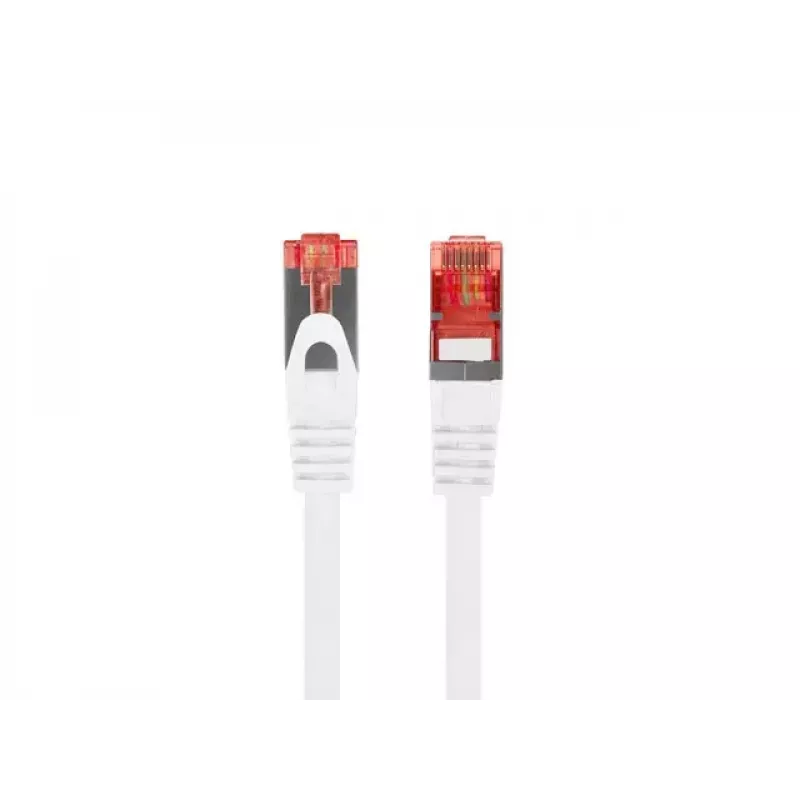 LANBERG Cat6 S/FTP (S-STP) Netzwerkkabel, RJ‑45–RJ‑45, 2 m, weiß