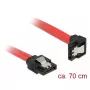 SATA Kabel DeLOCK 83980 0.7 m Schwarz Rot