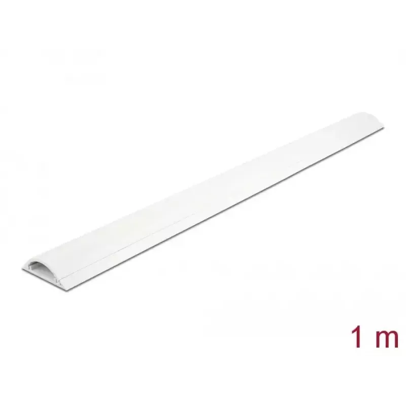 Delock 20705 Kabelkanal selbstklebend 50 x 12 mm, 1 m, weiß