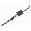Netzwerkkabel ShiverPeaks BS08-44025 1 m Cat8.1 F/FTP Schwarz