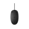 HP 128 LSR WRD Maus (Bulk120), beidhändig, Laser, USB Typ-A, Schwarz