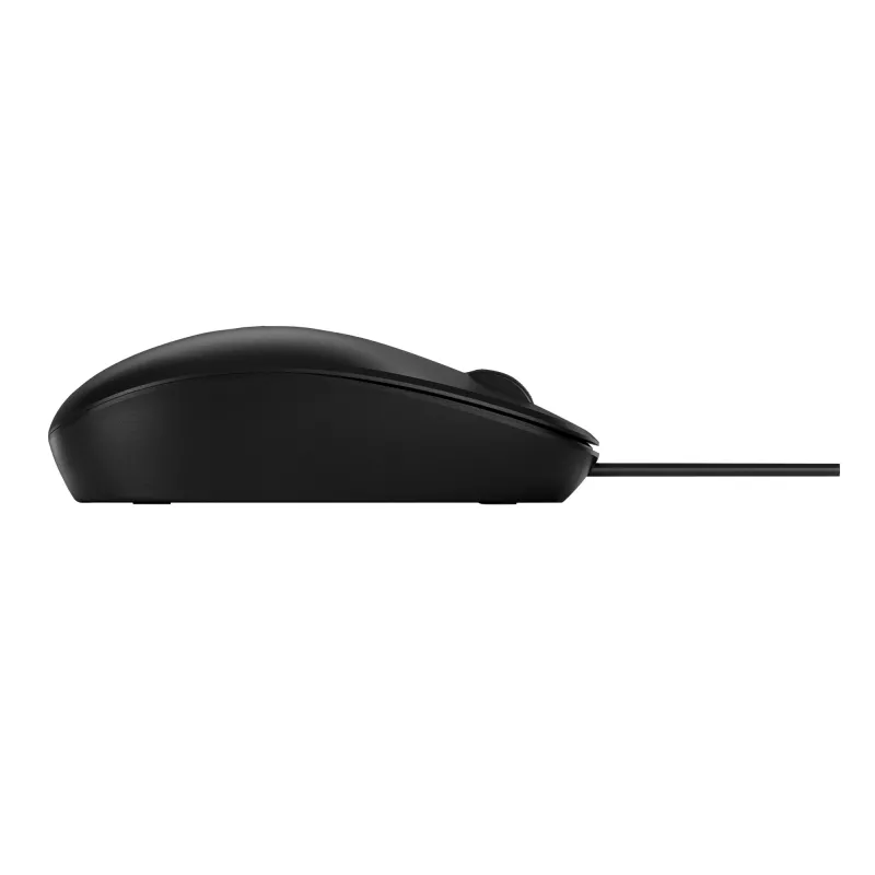 HP 128 LSR WRD Maus (Bulk120), beidhändig, Laser, USB Typ-A, Schwarz