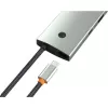 Techly IUSB32C-HUB6HPDI Schnittstellen-Hub USB 3.2 Gen 1 (3.1 Gen 1) Typ-C 5000 Mbit/s Aluminium