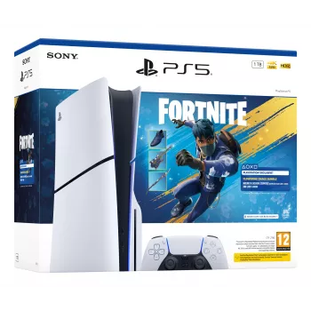 Sony PlayStation 5 - Fortnite Flowering Chaos Bundle 1 TB Wi-Fi Schwarz, Weiß
