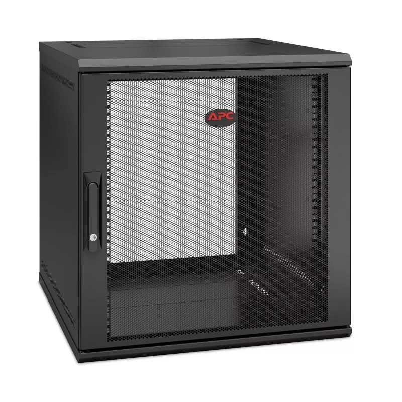 APC NetShelter WX AR112SH6 - 12U, 19 Zoll Patchschrank, Wandmontage, vormontiert, 600 mm tief
