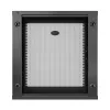 APC NetShelter WX AR112SH6 - 12U, 19 Zoll Patchschrank, Wandmontage, vormontiert, 600 mm tief