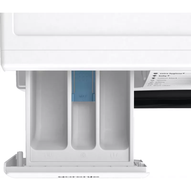 Gorenje Tvättmaskin WNHPI94A1PS BK070, Frontlader, 9 kg, B, 75 dB, 1400 U/min, A