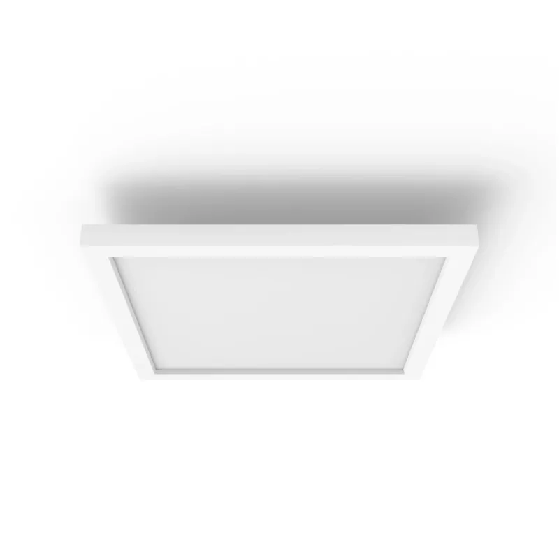 Philips Surimu Square Panel, Smart-Deckenleuchte, Bluetooth/Zigbee, Weiß, Aluminium, Multi, 2000 K