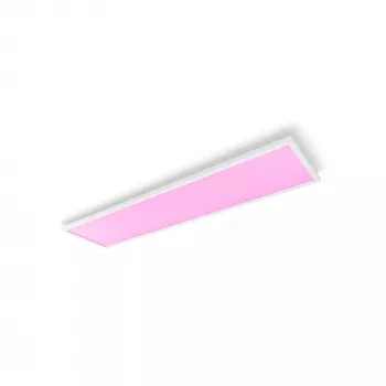 Philips Surimu Rechteckpanel smarte Deckenleuchte, Bluetooth/Zigbee, 1200×300×48 mm, 220–240 V, weiß