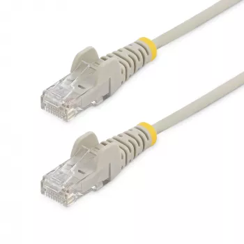 StarTech.com 0,5 m CAT6 Kabel – schlank – Snagless RJ45 Stecker – Grau