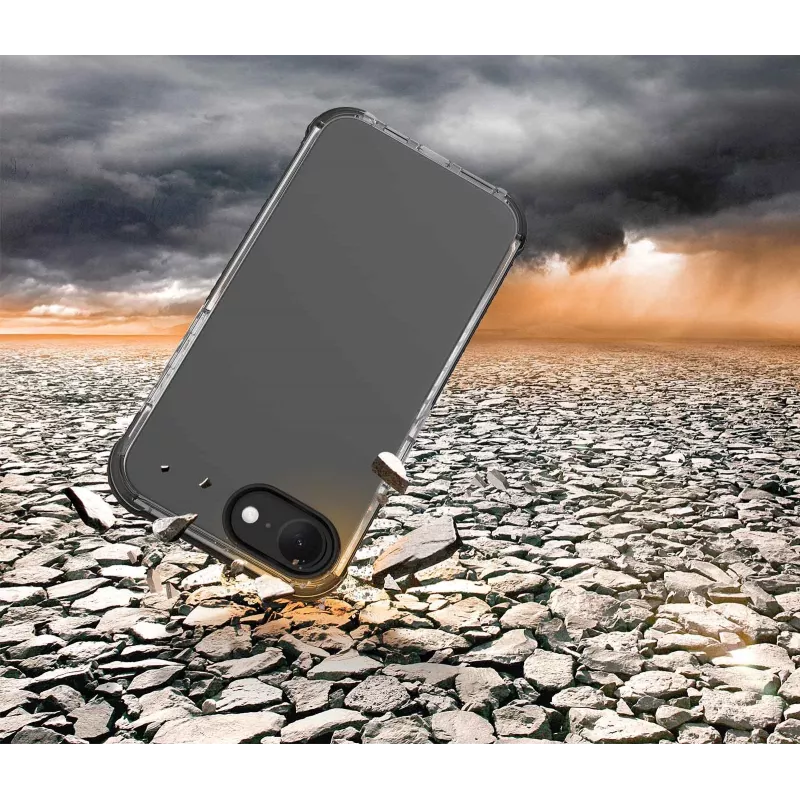 Cellularline Tetra Force Strong Guard – iPhone 16e Ultraelastische, stoßfeste Schutzhülle mit integrierter antibakterieller Microban®-Technologie