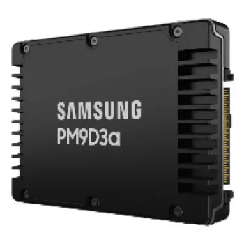 SSD Samsung PM9D3a 1,92 TB 2,5 Zoll PCIe 5.0 NVMe — 12.000 MB/s Lesen, 3.500 MB/s Schreiben