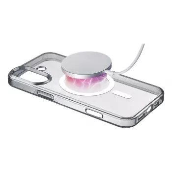 Cellularline Gloss Mag – iPhone 16 Magnetische Hülle zum Laden und Befestigen am MagSafe-Ladegerät
