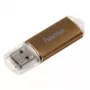 Hama 32GB Laeta USB-Stick USB Typ-A 2.0 Braun, Transparent