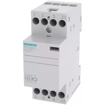 Siemens 5TT5031-2 Installationsschütz, 3 NO + 1 NC, AC 230/400 V