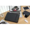 Inateck LB01006/S1 Laptoptasche mit Zubehörtasche, 13,3 Zoll, Grau