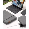 Inateck LB01006/S1 Laptoptasche mit Zubehörtasche, 13,3 Zoll, Grau