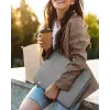 Inateck LB01006/S1 Laptoptasche mit Zubehörtasche, 13,3 Zoll, Grau
