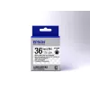Epson Label Cartridge Transparent LK-7TBN Schwarz/Transparent 36 mm (9 m)