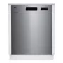 Beko BDUN16440X Teilintegrierter Geschirrspüler, 14 Maßgedecke