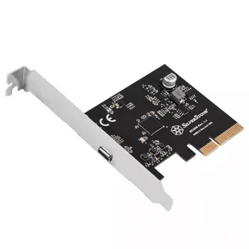 Silverstone ECU06 Interner USB 3.2 Gen 2 Adapter PCIe Low-Profile