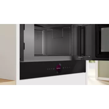 Bosch Serie 8 BFR7221B1 Mikrowelle Schwarz Solo-Mikrowelle Einbau 21 L 900 W