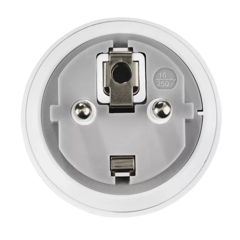 Hama 00223452 Reisestecker Typ F Typ G (UK) Weiß
