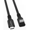 USB-C-auf-USB-C-Kabel MicroConnect MC-USB3.2CC4-FA, USB 3.2 Gen 2x2, 20 Gbit/s, 4 m, Schwarz