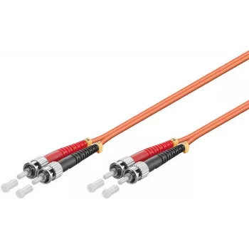 Glasfaserkabel MicroConnect FIB112010-2 OM2 10 m ST–ST 50 µm Duplex