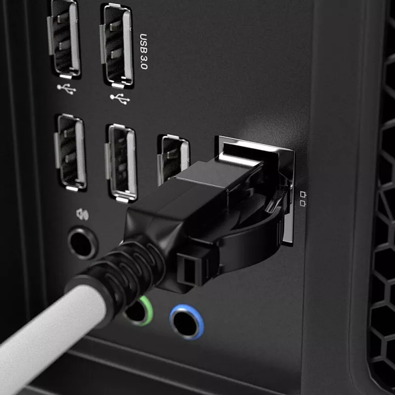 Lindy 0,5m Cat.6A S/FTP Locking Netzwerkkabel, Grau, 0,5 m, Cat6a, S/FTP (S-STP), RJ-45, RJ-45, Grau