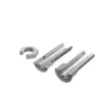 Vivolink VLDG22L Kabeldurchführungstülle für Schreibtisch, Aluminium, groß (bis zu 55 mm)