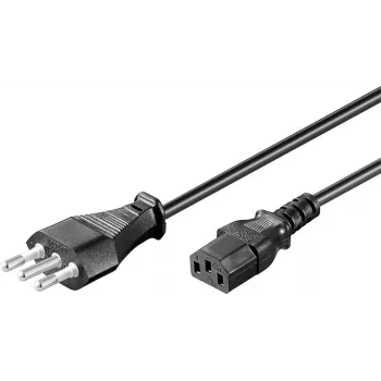 Netzkabel MicroConnect PE100450 5 m, Schwarz, Kaltgerätekupplung C13