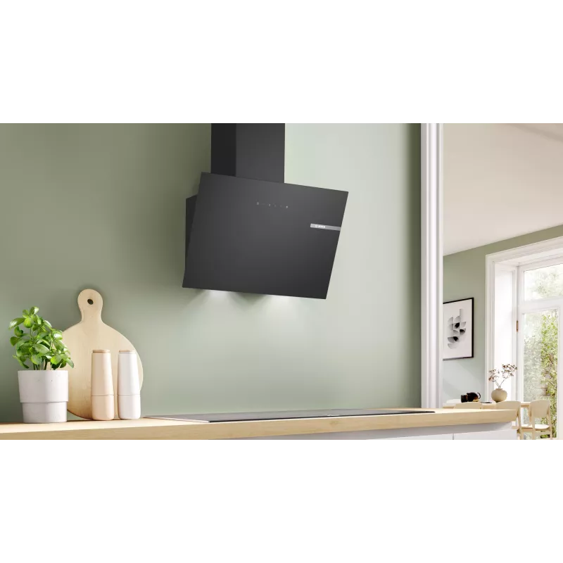 Bosch Serie 2 DWK65DK60 Dunstabzugshaube Wandmontage Schwarz 430 m³/h