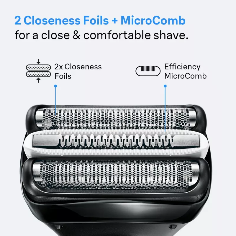 Braun 3000BT Akku-Trimmer 5 7 mm Nass & Trocken Schwarz Grau