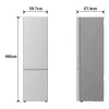 LG GBBSJ10EPY Freistehend 333 L Silber