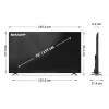 Sharp 70HP5265E TV 177,8 cm (70 Zoll) 4K Ultra HD Smart TV Wi-Fi Schwarz